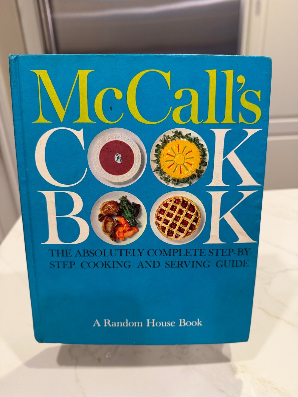 Vintage 1963 McCall's Blue Cookbook Complete Step-by-Step Cooking Guide HC